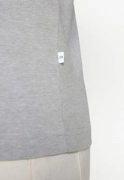 Bon marché 🎁 Selected Homme SLHNORMAN MINI STRIPE TEE - T-shirt Basique - Winter Moss/bright White 😀 -Selected Homme Soldes Boutique f2089978fc494c5eb5c38892d4305a13