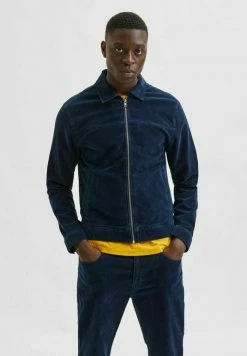 Bon marché 💯 Selected Homme Veste Légère - Blue Indigo 👏