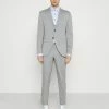 De gros ❤️ Selected Homme SLHSLIM MYLOLOGAN CROP SUIT - Costume - Light Grey Melange 🎁