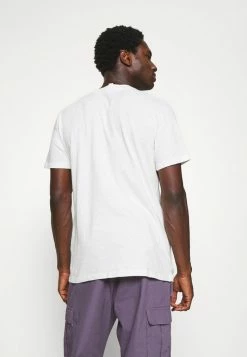 Meilleure affaire 👏 Selected Homme SLHDUKE SPLIT NECK TEE - T-shirt Basique - Egret ⌛ -Selected Homme Soldes Boutique f5288c5d2b044b778bf0124e66b9ccb9