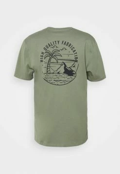 Tout neuf ⭐ Selected Homme SLHRELAXEDMILO ONECK TEE - T-shirt Imprimé - Sea Spray/back 🧨 -Selected Homme Soldes Boutique f629f58aa1514ea786cff82f08c72dd7