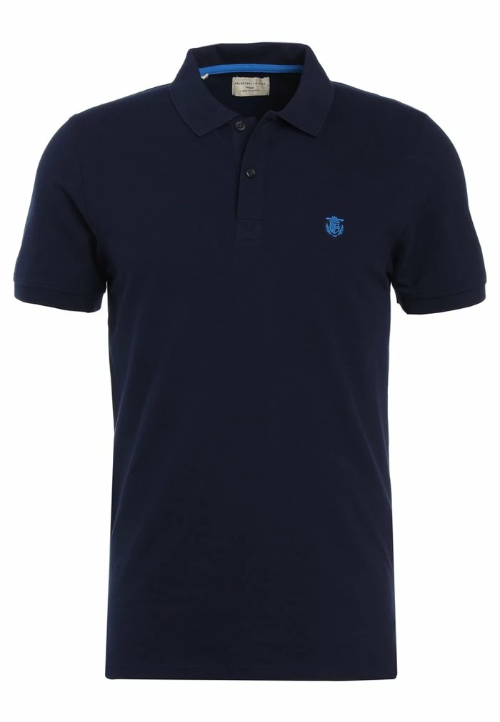 Nouveau ⌛ Selected Homme SLHARO EMBROIDERY - Polo - Peacoat 🧨 5 Nouveau ⌛ Selected Homme SLHARO EMBROIDERY - Polo - Peacoat 🧨 – Image 5