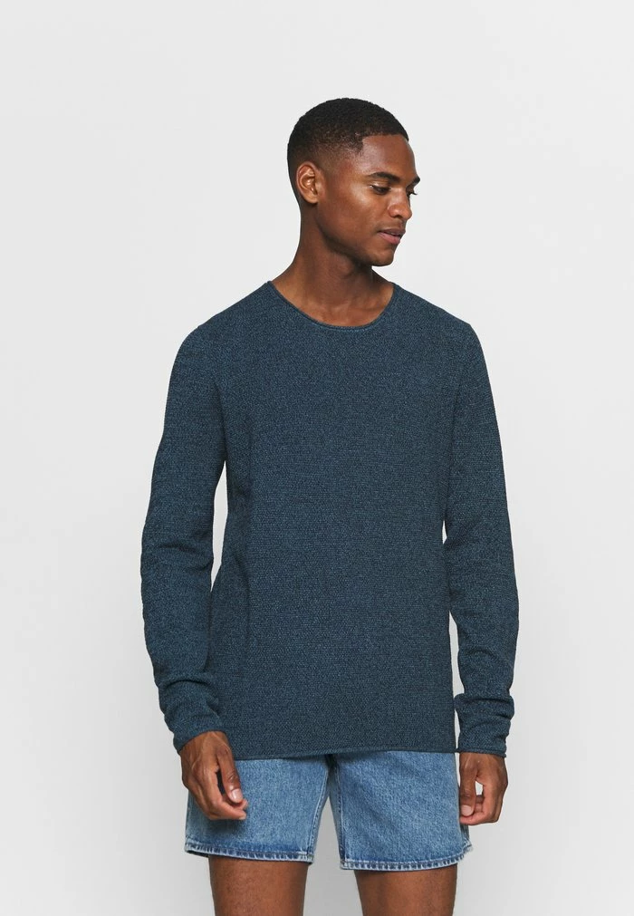 Meilleure affaire 🎉 Selected Homme SLHROCKY - Pullover - Dark Sapphire/twisted Blue Mirag 🎉 1 Meilleure affaire 🎉 Selected Homme SLHROCKY - Pullover - Dark Sapphire/twisted Blue Mirag 🎉