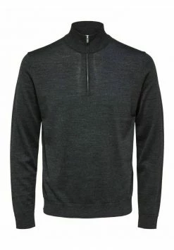 Sortie 🔥 Selected Homme Pullover - Medium Grey Melange 🌟 -Selected Homme Soldes Boutique f6abe624ff1348e583a20e55919b73c7