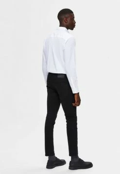 Sortie 🎁 Selected Homme 👖 Jeans Skinny - Black Denim 🔔 -Selected Homme Soldes Boutique f7deb253a53744f6b56ce249ce30b4c2