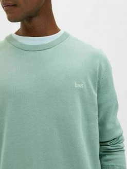 Sortie 🎉 Selected Homme LANGÄRMELIGER - Pullover - Granite Green ⌛ -Selected Homme Soldes Boutique f8feb838414f4c8fac96c52e8a85be57