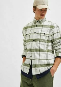 Remise 🎁 Selected Homme KARIERTES - Chemise - Olivine ✔️ -Selected Homme Soldes Boutique fa17b08f34c245acab313b826662f6e3