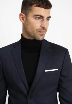 Budget 😍 Selected Homme SLHSLIM FIT ACECHACO SUIT - Costume - Dark Navy 🎉 -Selected Homme Soldes Boutique fa3407f876364fefac16f8d19c02d33d