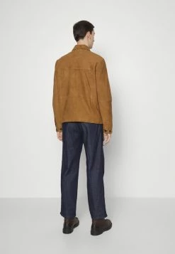 Top 10 🎁 Selected Homme SLHCARTER OVERSHIRT - Veste En Cuir - Toffee 🌟