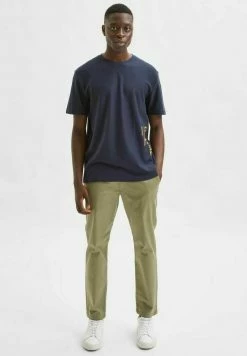 Grosses soldes 👏 Selected Homme SLHSLIM BUCKLEY FLEX PANTS - Pantalon Classique - Deep Lichen Green 👍 -Selected Homme Soldes Boutique fbe499d504cb45d1a302980606e4bc20