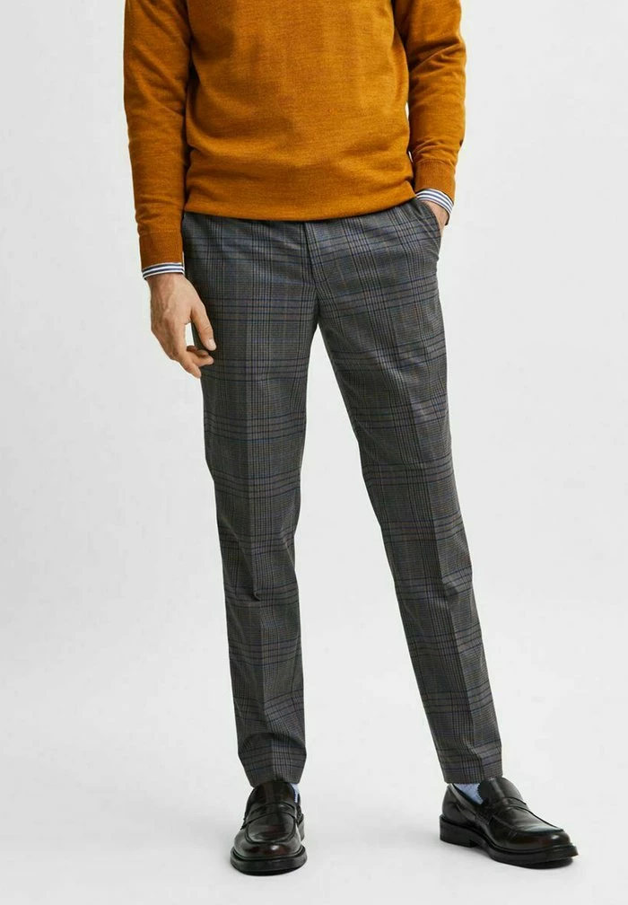 Top 10 😍 Selected Homme SLIM FIT - Pantalon De Costume - Grey ✨ 1 Top 10 😍 Selected Homme SLIM FIT - Pantalon De Costume - Grey ✨