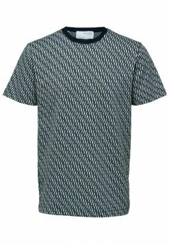 Meilleure affaire 🛒 Selected Homme T-shirt Imprimé - Sky Captain 🎁 -Selected Homme Soldes Boutique fcaabc9345a64ebc80cee190590b88cb