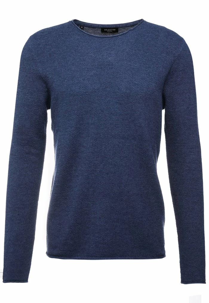 Meilleure vente 🛒 Selected Homme SLHROCKY - Pullover - Brilliant Blue/melange 🔔 4 Meilleure vente 🛒 Selected Homme SLHROCKY - Pullover - Brilliant Blue/melange 🔔 – Image 4