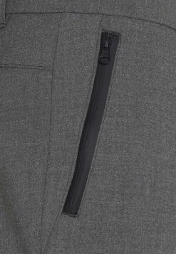 De gros 👏 Selected Homme SLHSLIMTAPERED JAMES - Pantalon De Costume - Medium Grey Melange 🥰 -Selected Homme Soldes Boutique fef2bf16345a4d8c906cd38142ba6df4