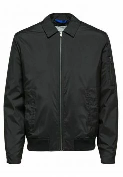De gros 👍 Selected Homme Veste Mi-saison - Black ✨ -Selected Homme Soldes Boutique ff95f878e5ad4ff1b1a432691584d1ee